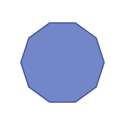 10 Sides Shape