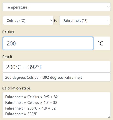 200F To Celsius