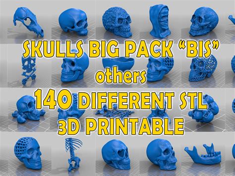 3D Printable Skull