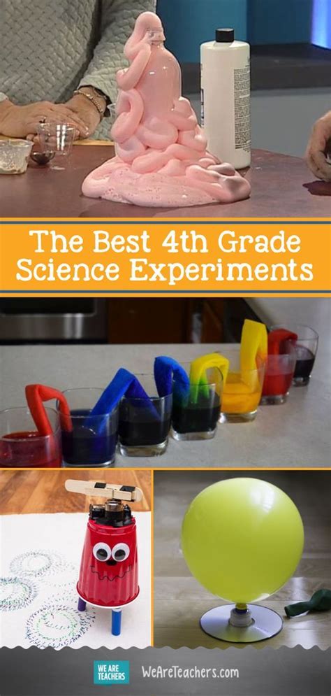 4Th Grade Science Projects
