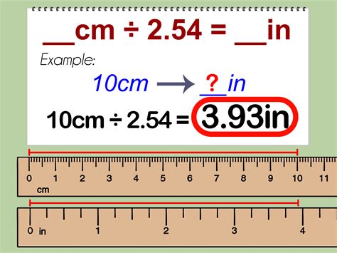 5 Centimeters To Inches