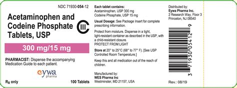 Acetaminophen With Codeine