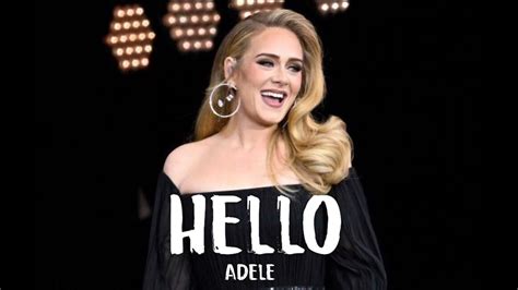 Adele On Hello