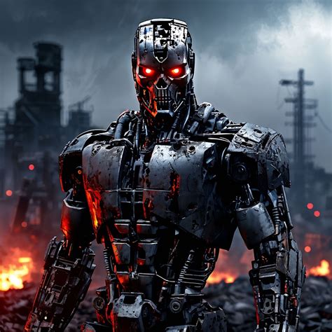 Ai Terminator Robot Syntaxx