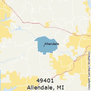 Allendale Mi Zip Code