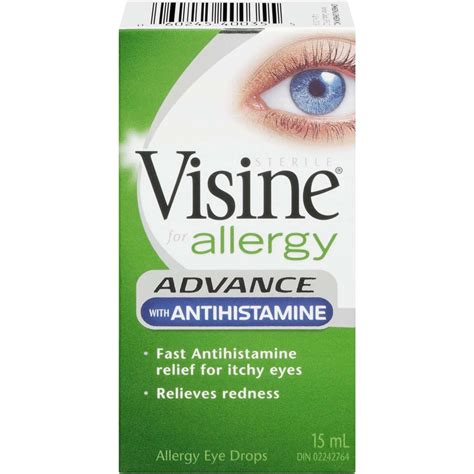 Antihistamine Eye Drops For Allergy
