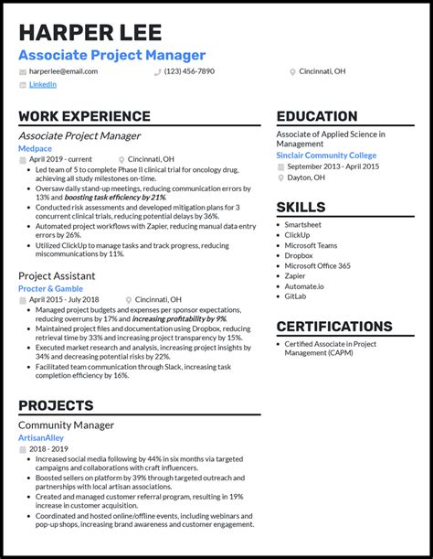 Associate Project Manager