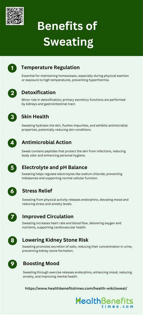 Benefits Of Sweating
