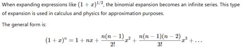 Binomial Expansion Solver