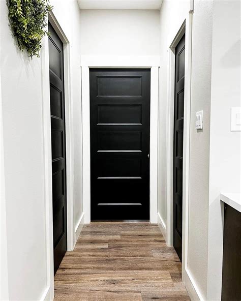 Black Doors Interior