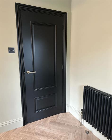 Black Interior Door