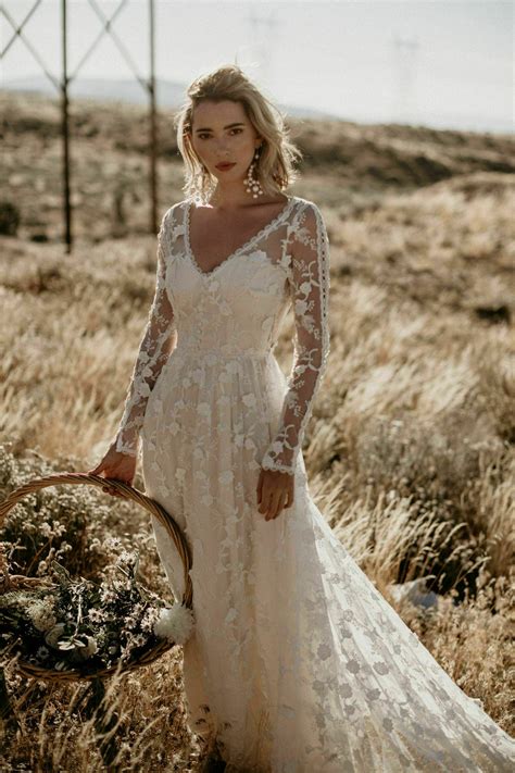 Boho Fall Wedding Dresses