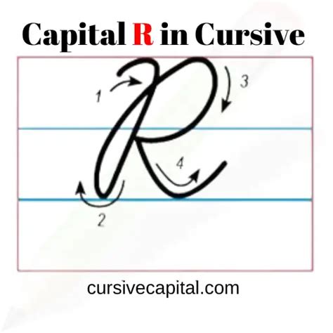 Capital Cursive R
