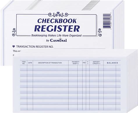 Check Register Book