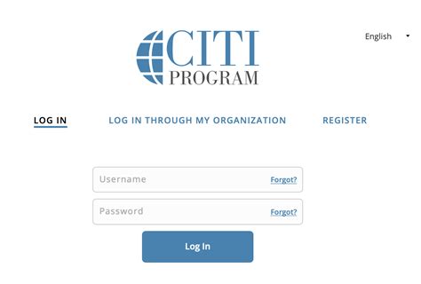 Citi Program Login