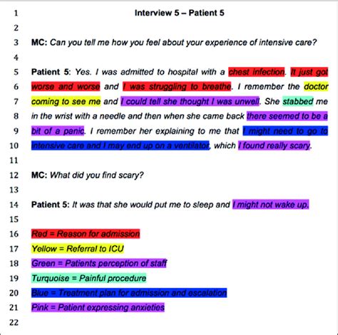 Coded Interview Example