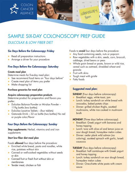 Colonoscopy Prep Instructions Pdf