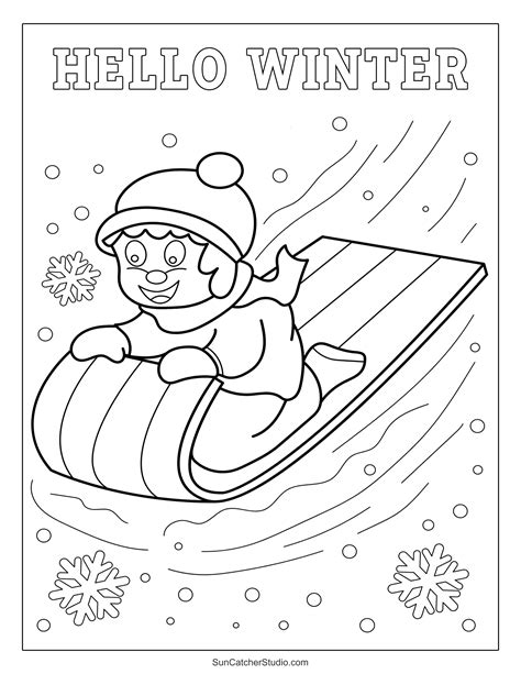 Coloring Pages Winter