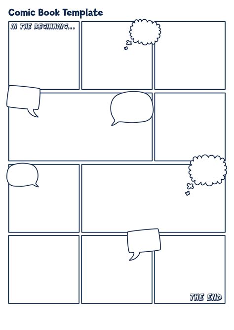 Comic Strips Template