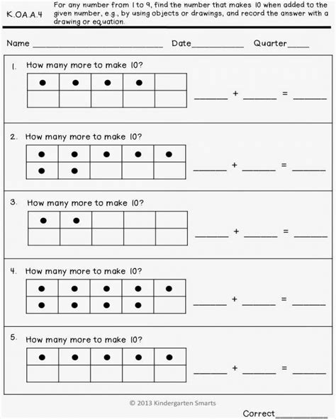 Common Core Worksheets Math