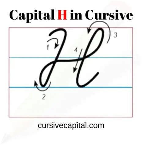 Cursive Capital H