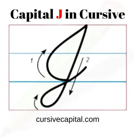 Cursive Capital J