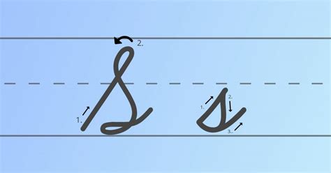 Cursive S Lowercase