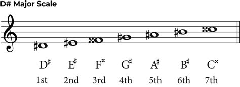 D Sharp Major Scale