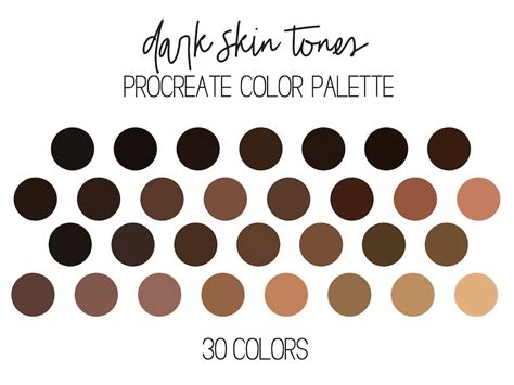 Dark Skin Tones