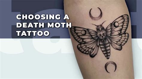 Death Moth Tattoo