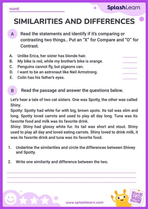 Differences And Similarities