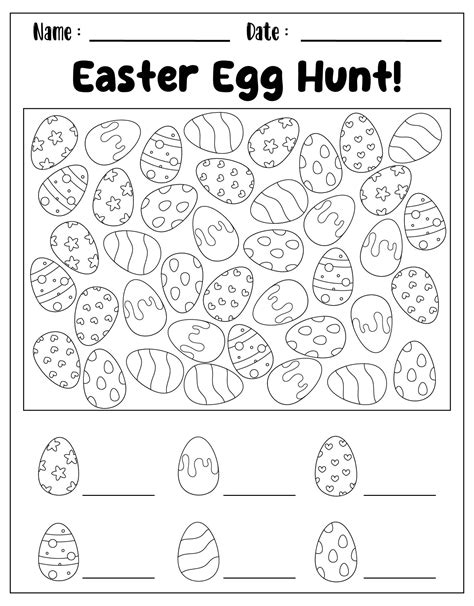 Easter Activity Pages