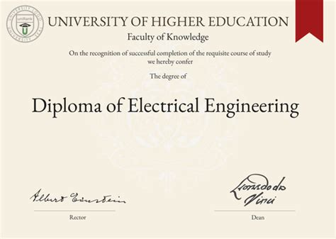 Electrical Engineer Degree