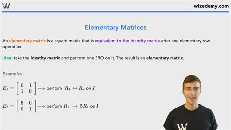 Elementary Matrix