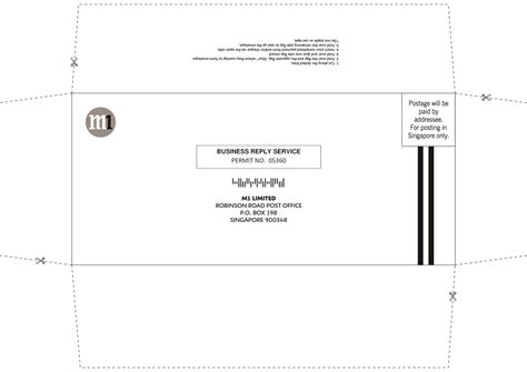 Envelope Template Word