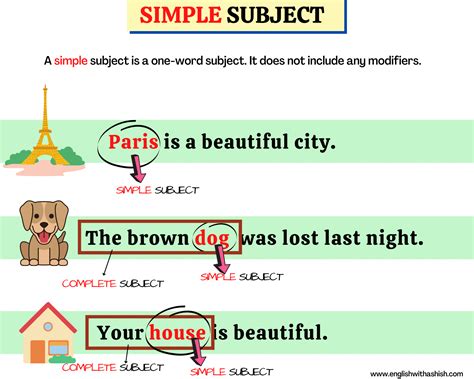 Example Simple Subject