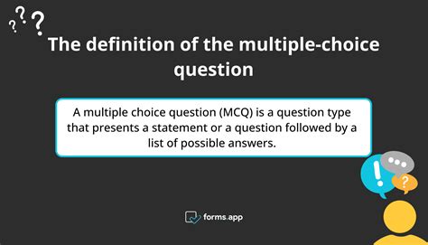 Examples Of Multiple Questions