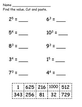Exponent Copy And Paste