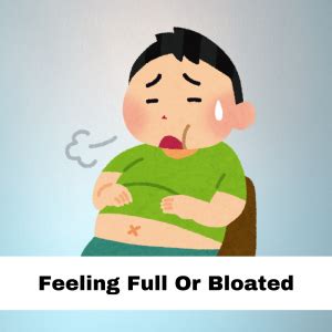 Feeling Full Quickly