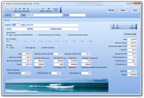 Free Payroll Software