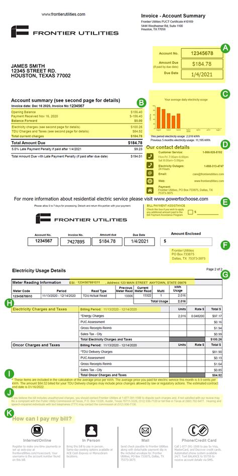 Frontier Bill Pay Login