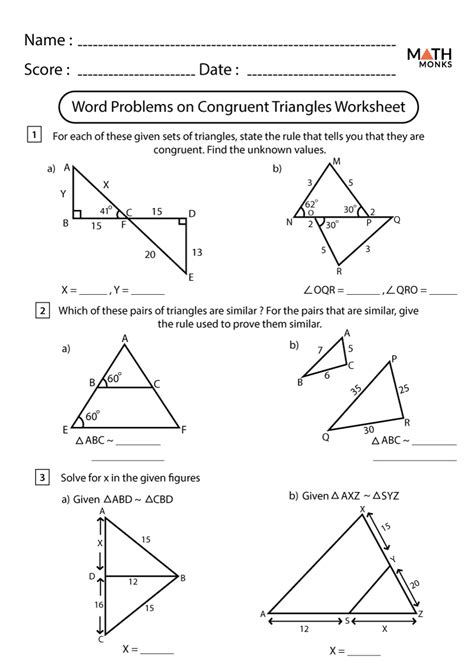 Geometry Practice Problems