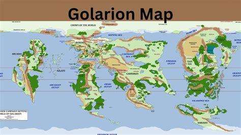 Golarion Map
