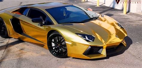 Gold Lambo
