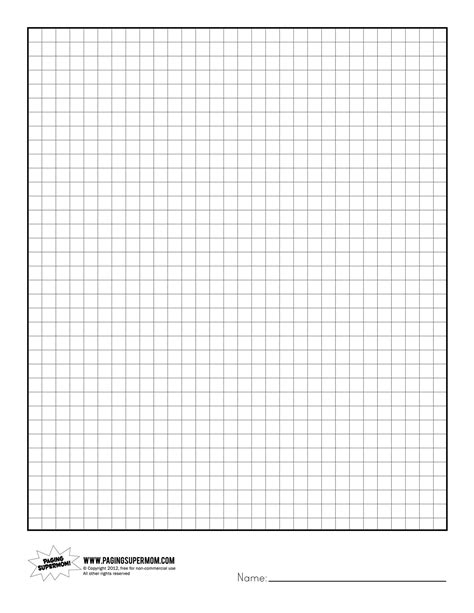 Graph Paper Print