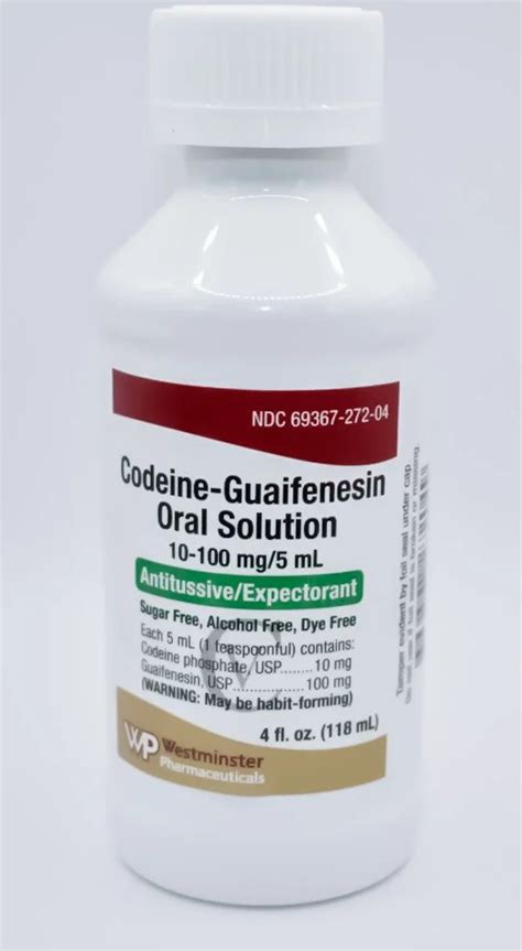 Guaifenesin With Codeine
