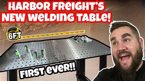 Harbor Freight Welding Table