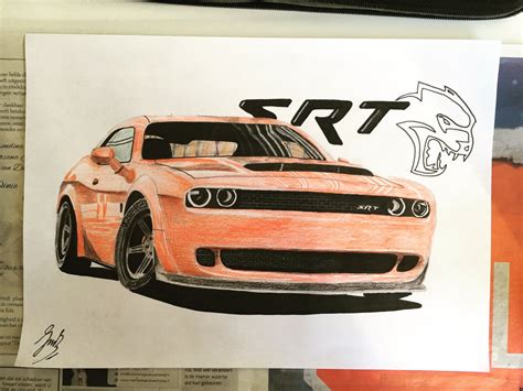 Hellcat Drawing