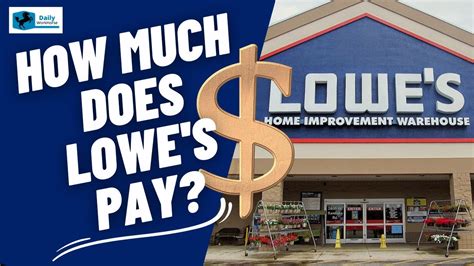 How Much Does Lowe's Pay