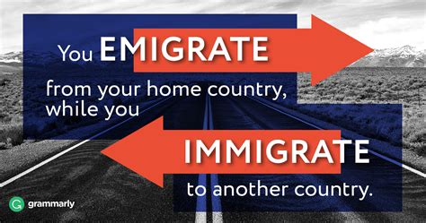Immigrate Vs Emigrate